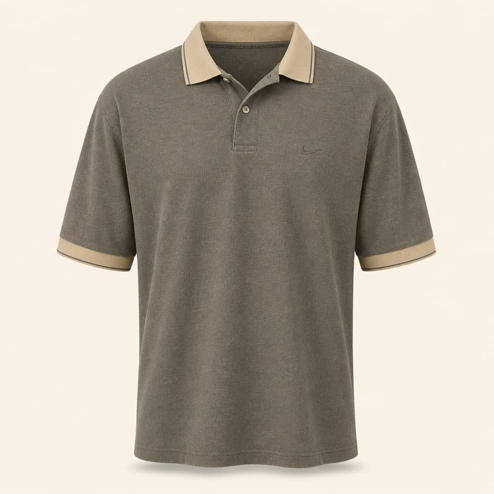 Nike Golf Polo, Black & Brown