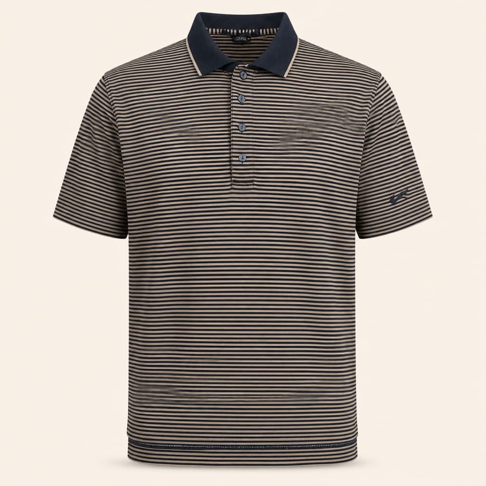 Nike Golf Striped Polo, Brown