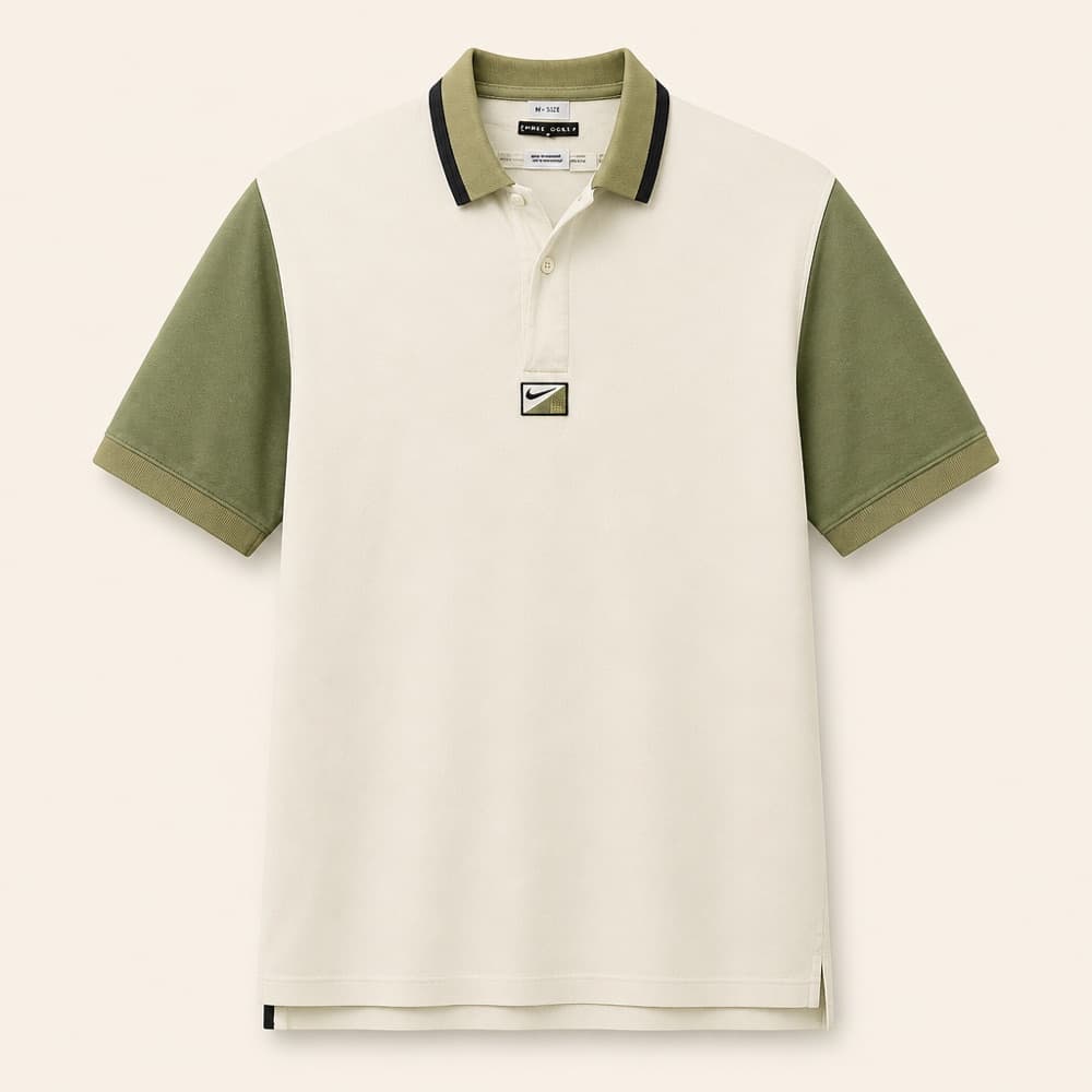 Nike Quarter-Zip Polo, White