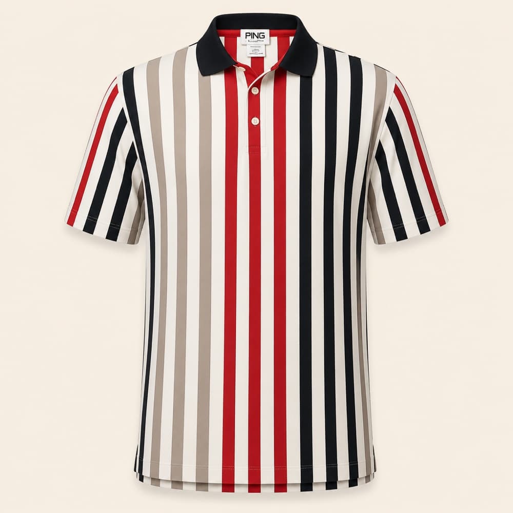 Ping Vertical Stripe Polo